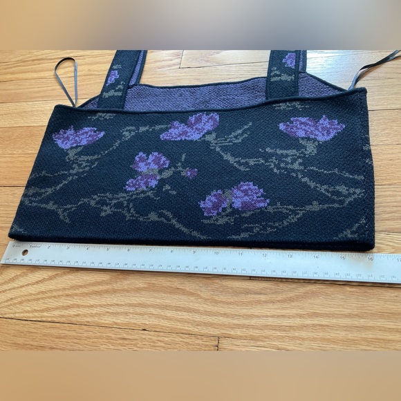 💜 EUC Vince Orchid cashmere & wool blend bralette tank top - Picture 8 of 14